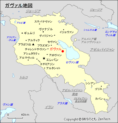 ガヴァル地図