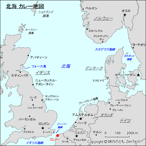 北海 カレー地図