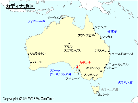 カディナ地図