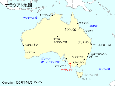 ナラクアト地図