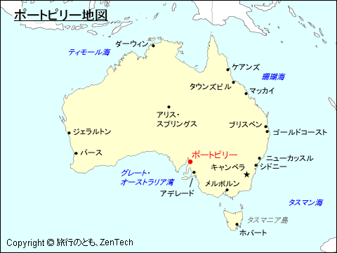 ポートピリー地図