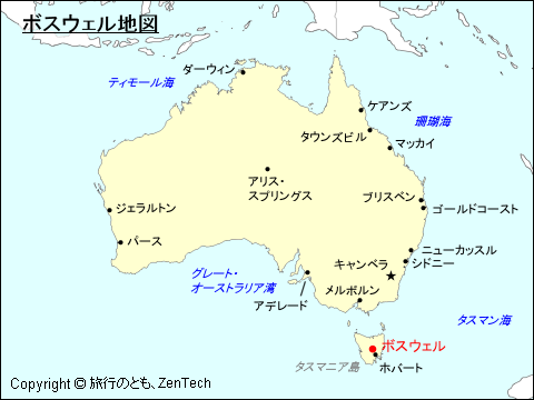 ボスウェル地図