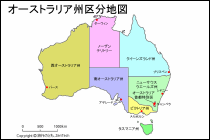 オーストラリア地図 旅行のとも Zentech