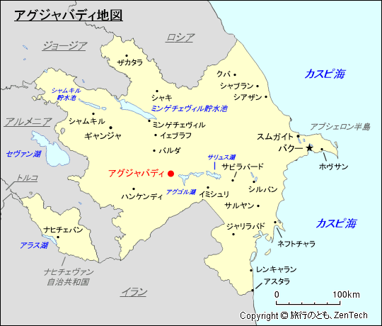 アグジャバディ地図