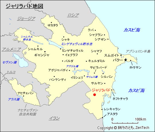 ジャリラバド地図