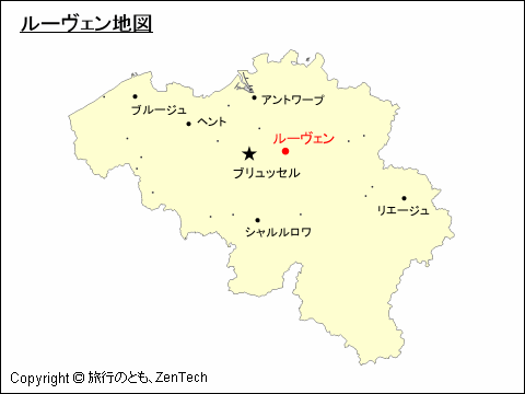 ルーヴェン地図