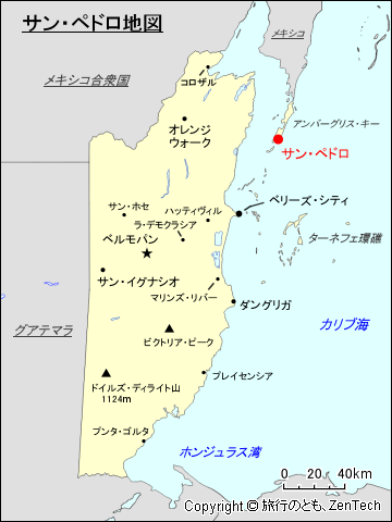 サン・ペドロ地図