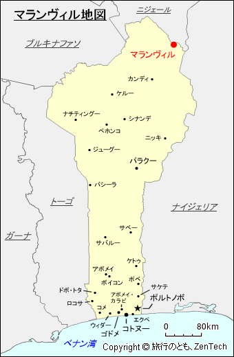 マランヴィル地図