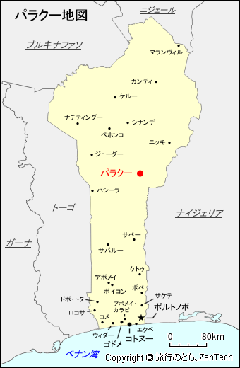 パラクー地図