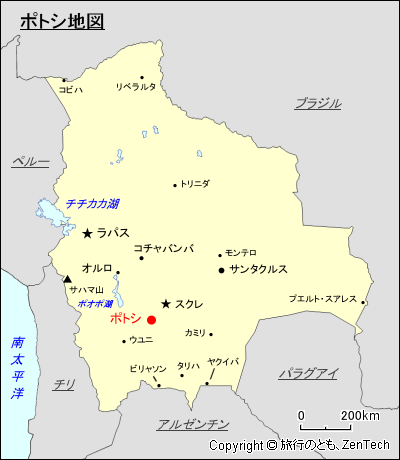 ポトシ地図