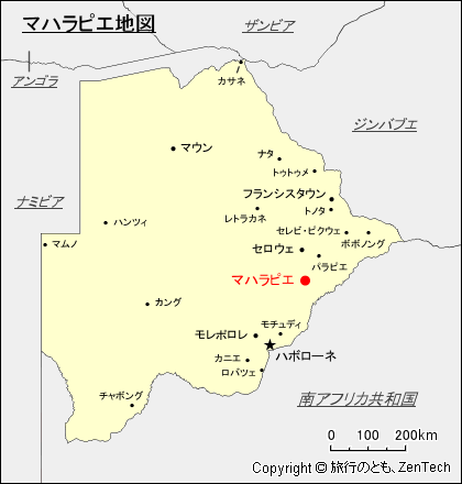 マハラピエ地図