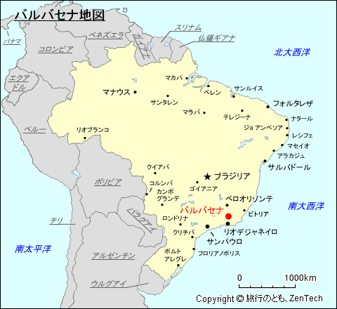 バルバセナ地図