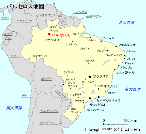 バルセロス地図