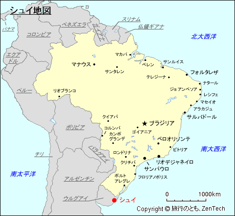 シュイ地図