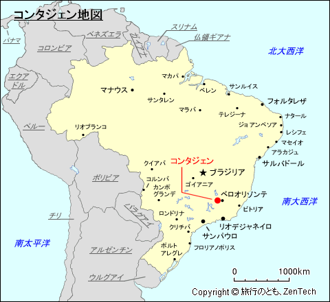 コンタジェン地図