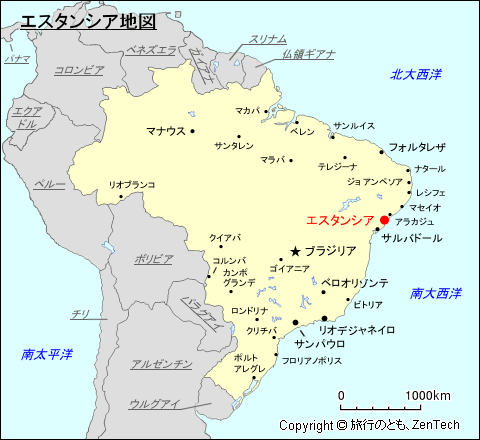 エスタンシア地図