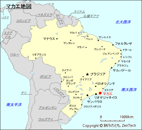 マカエ地図