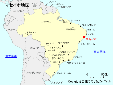 マセイオ地図