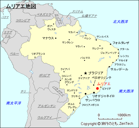 ムリアエ地図
