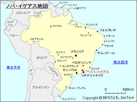 ノバ・イグアス地図
