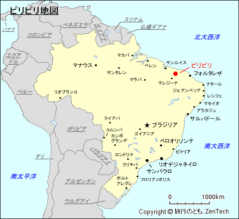 ピリピリ地図