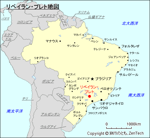 リベイラン・プレト地図