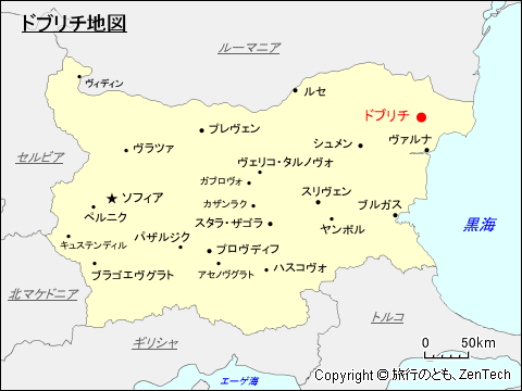 ドブリチ地図