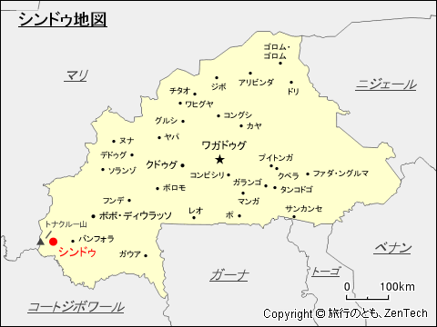 シンドゥ地図