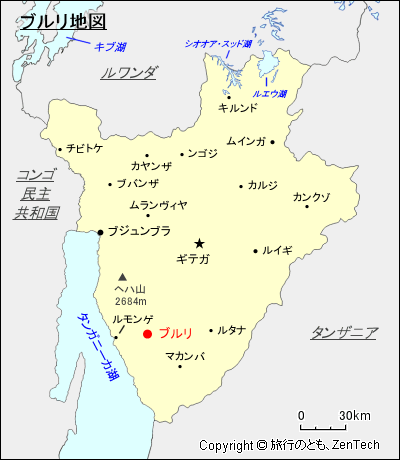 ブルリ地図