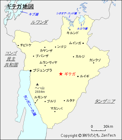 ギテガ地図