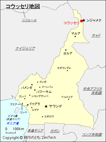 コウッセリ地図