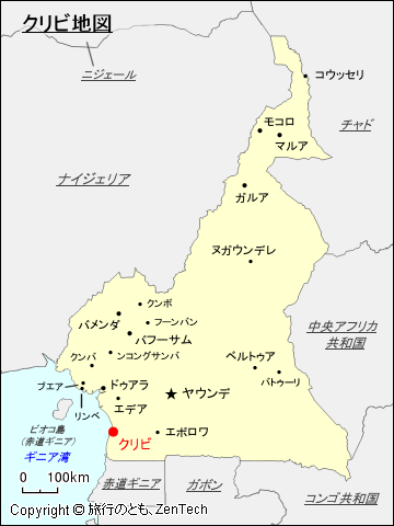 クリビ地図
