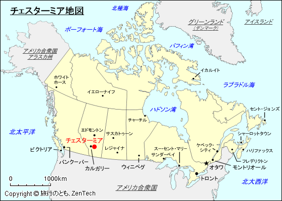 チェスターミア地図