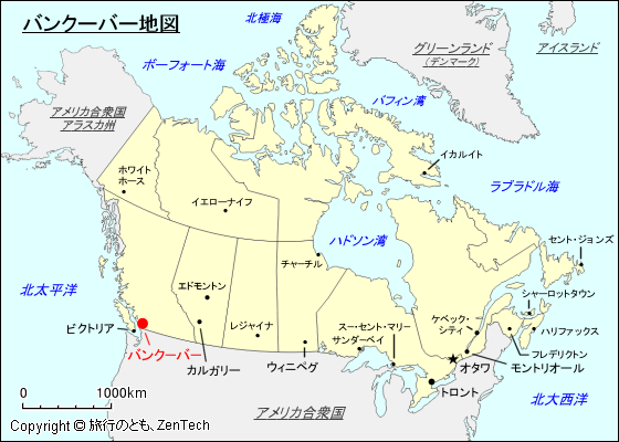 バンクーバー地図