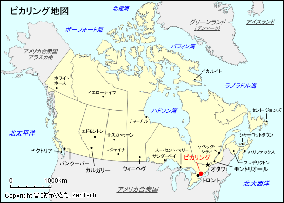 ピカリング地図