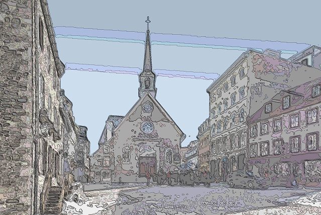 ケベック・シティ旧市街ロウワー・タウン