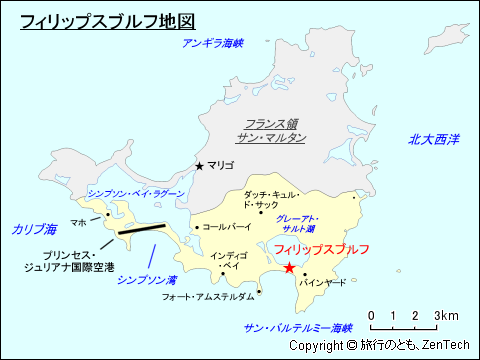 フィリップスブルフ地図