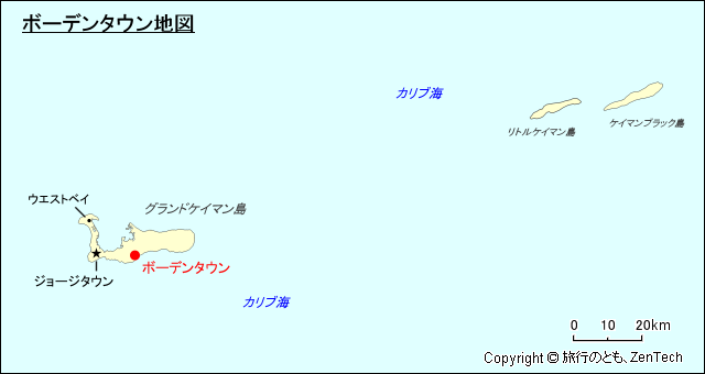 ボーデンタウン地図