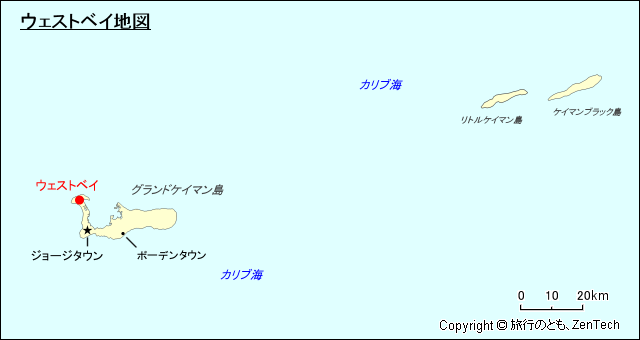 ウェストベイ地図