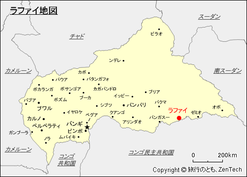 ラファイ地図