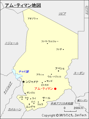 アム・ティマン地図