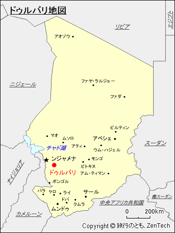 ドゥルバリ地図