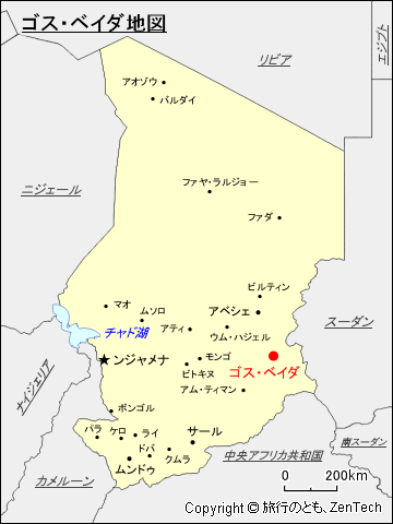 ゴス・ベイダ地図