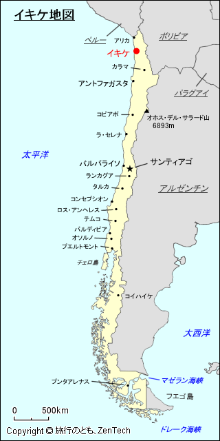 イキケ地図