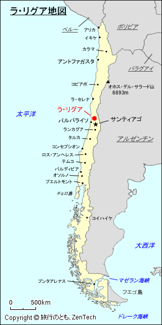 ラ・リグア地図