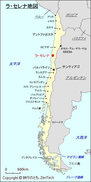 ラ・セレナ地図