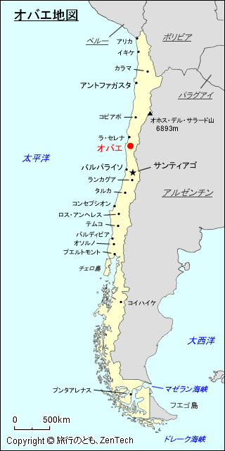 オバエ地図