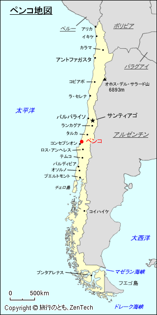 ペンコ地図