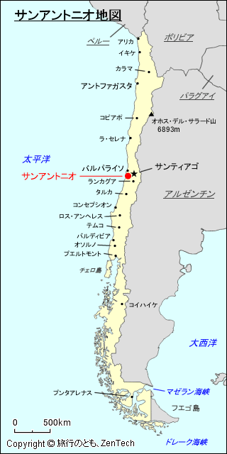 サンアントニオ地図