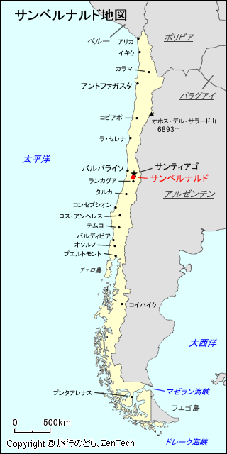 サンベルナルド地図